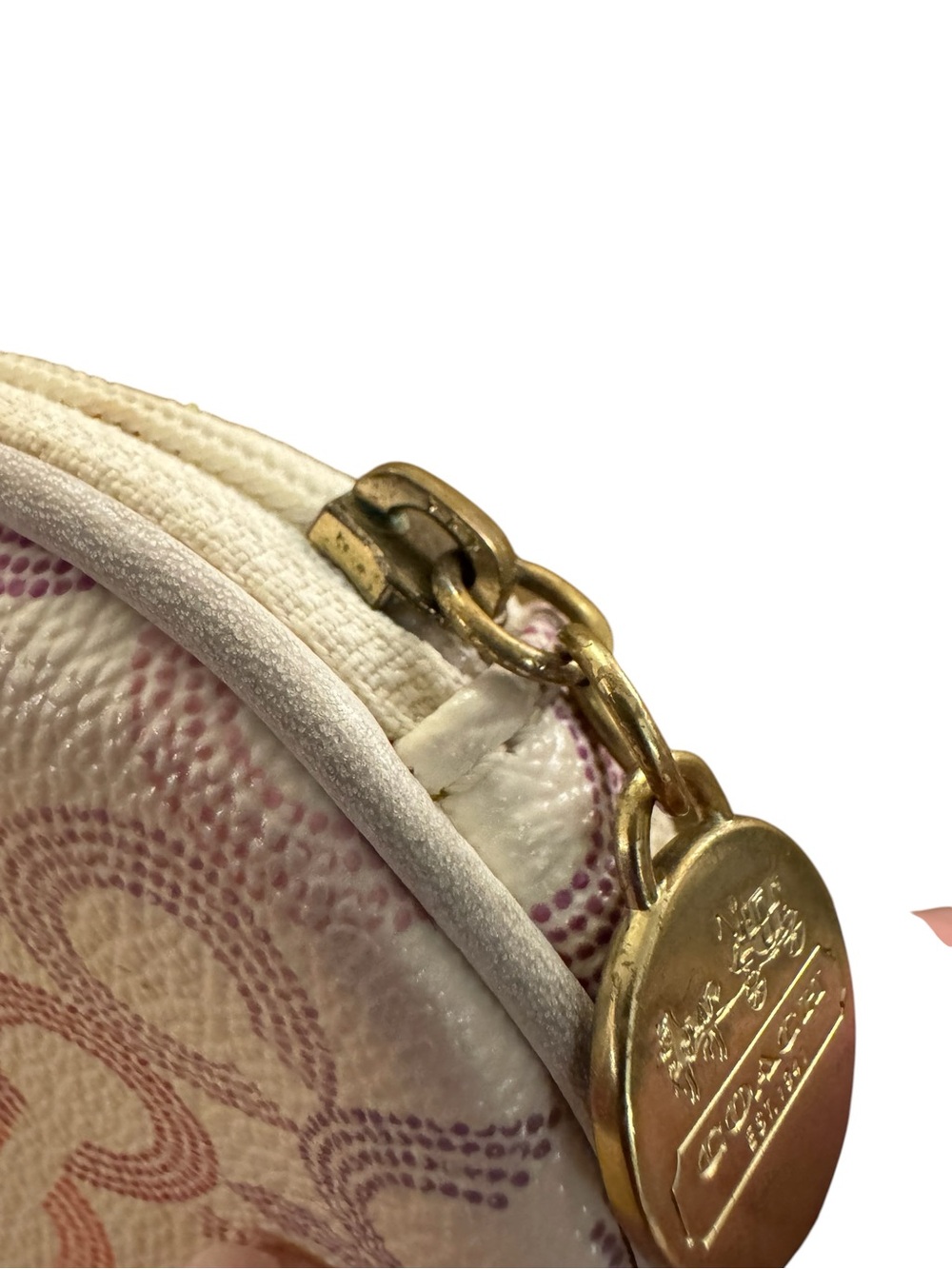 Coach Waverly Round Coin Purse - Picture 6 of 10